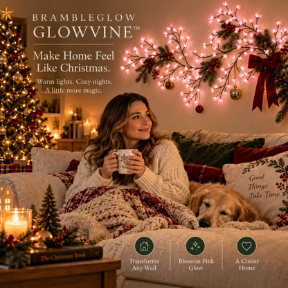 Brambleglow™ - Blossom Christmas Wall Light for Cozy Homes